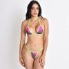 Tropical Tease Pink And Blue Mesh Micro Bikini -Oh Lola Swimwear IMG 0756