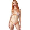 Polly Micro Bikini – Orange -Oh Lola Swimwear IMG 8861 scaled 1