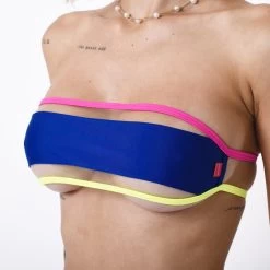 Neon Nights Bandeau Bikini -Oh Lola Swimwear Neon Nights Bandeau Bikini by Oh Lola Swimwear Top