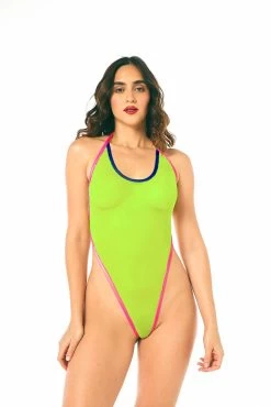 Neon Vibes One-Piece Swimsuit