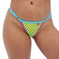 Provocation Party Micro Bikini -Oh Lola Swimwear Provocation Party Micro Bikini Side Adjustable V String FRONT by OH LOLA SWIMWEAR scaled 1