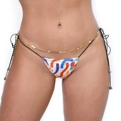 Sexy Candy String Micro Bikini -Oh Lola Swimwear Sexy Candy String Micro Bikini by OH LOLA SWIMWEAR FRONT