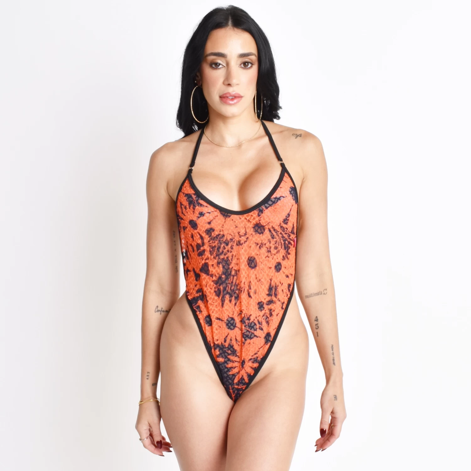 Sunset Waves Mesh Swimsuit 5 Sunset Waves Mesh Swimsuit - Image 3