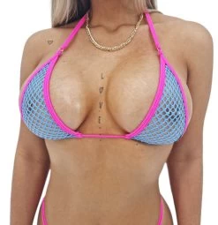 Tasty Breeze Micro Bikini -Oh Lola Swimwear Tasty Breeze Micro Bikini TOP by OH LOLA SWIMWEAR scaled 1