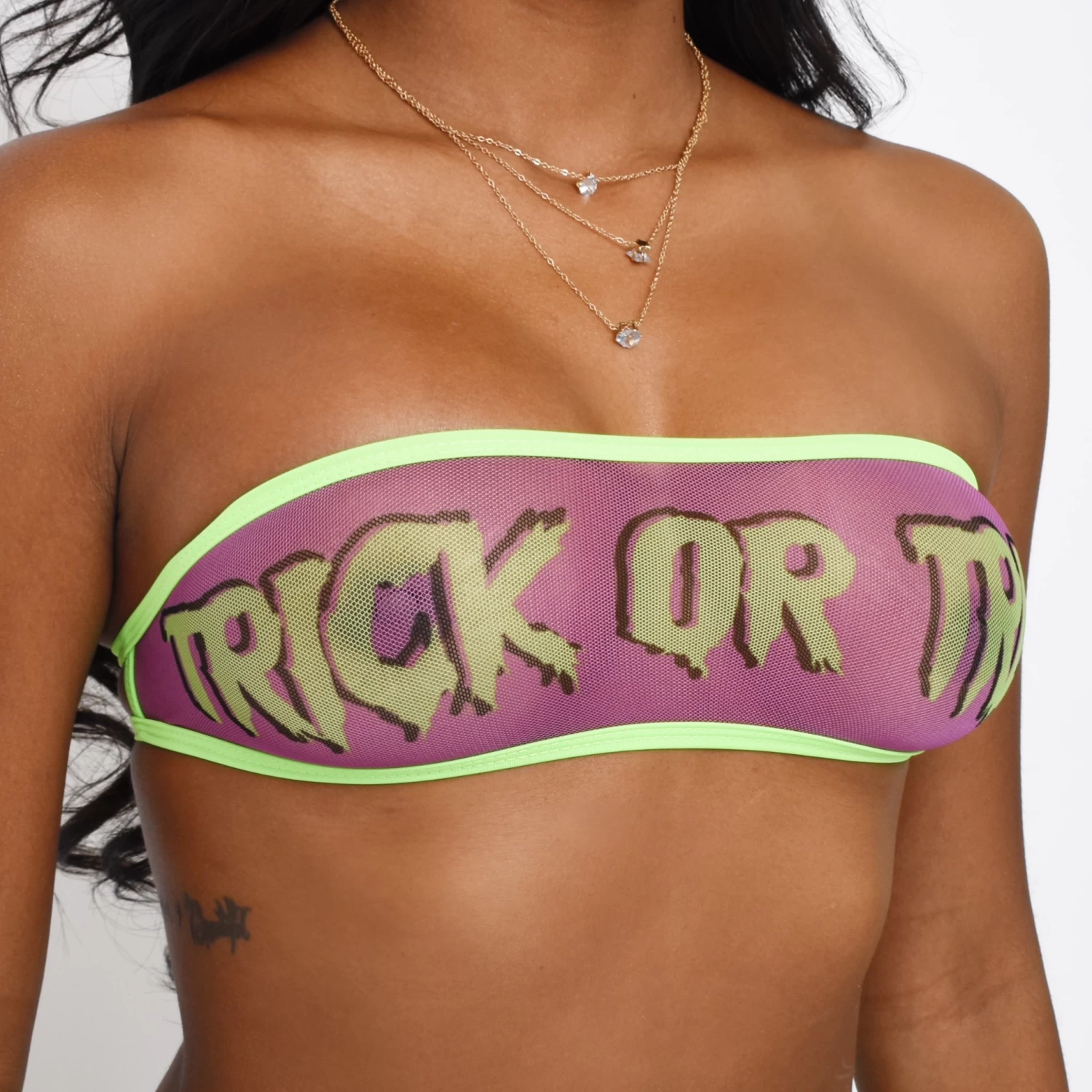 Trick Or Treat Bandeau Bikini 4 Trick Or Treat Bandeau Bikini - Image 2