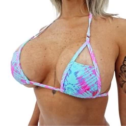 Tropical Fusion Mesh Bikini -Oh Lola Swimwear Tropical Fusion Mesh Bikini TOP