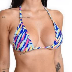 Vibrant Bloom Micro Bikini -Oh Lola Swimwear Vibrant Bloom Micro Bikini TOP By Oh Lola Swimwear