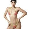 Temptation Micro Bikini Pink/Yellow -Oh Lola Swimwear X2A1560 scaled 1