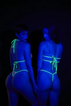 Temptation Micro Bikini Pink/Yellow -Oh Lola Swimwear X2A2718 scaled 2