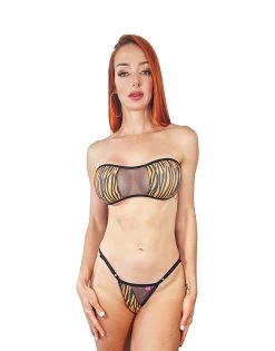 Sexy Bengal Bandeau Bikini