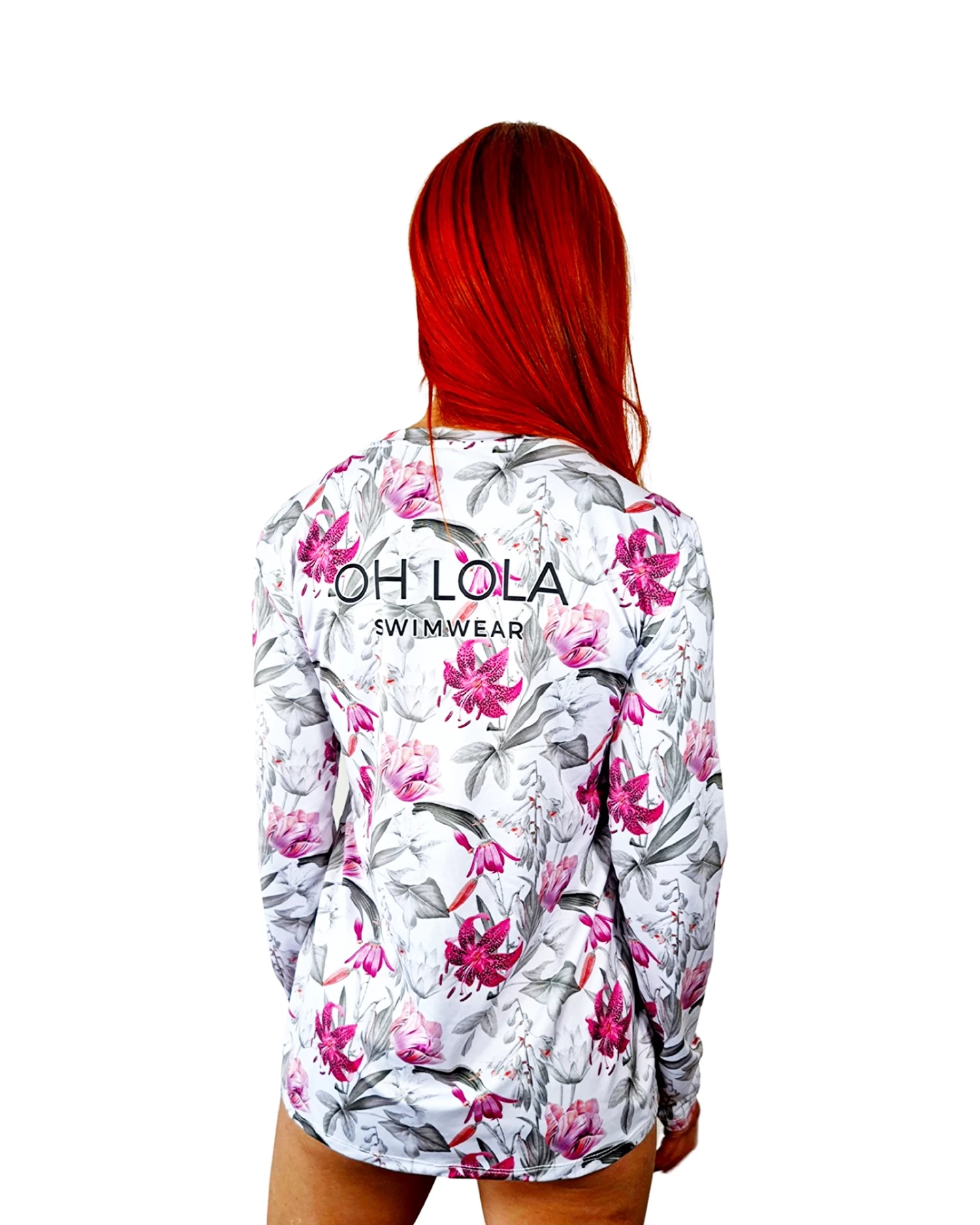 Enchanted Fishing Shirt – White/Floral 4 Enchanted Fishing Shirt – White/Floral - Image 2