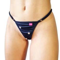 Luxe Micro Bikini – Black -Oh Lola Swimwear image 123986672 47 scaled 1