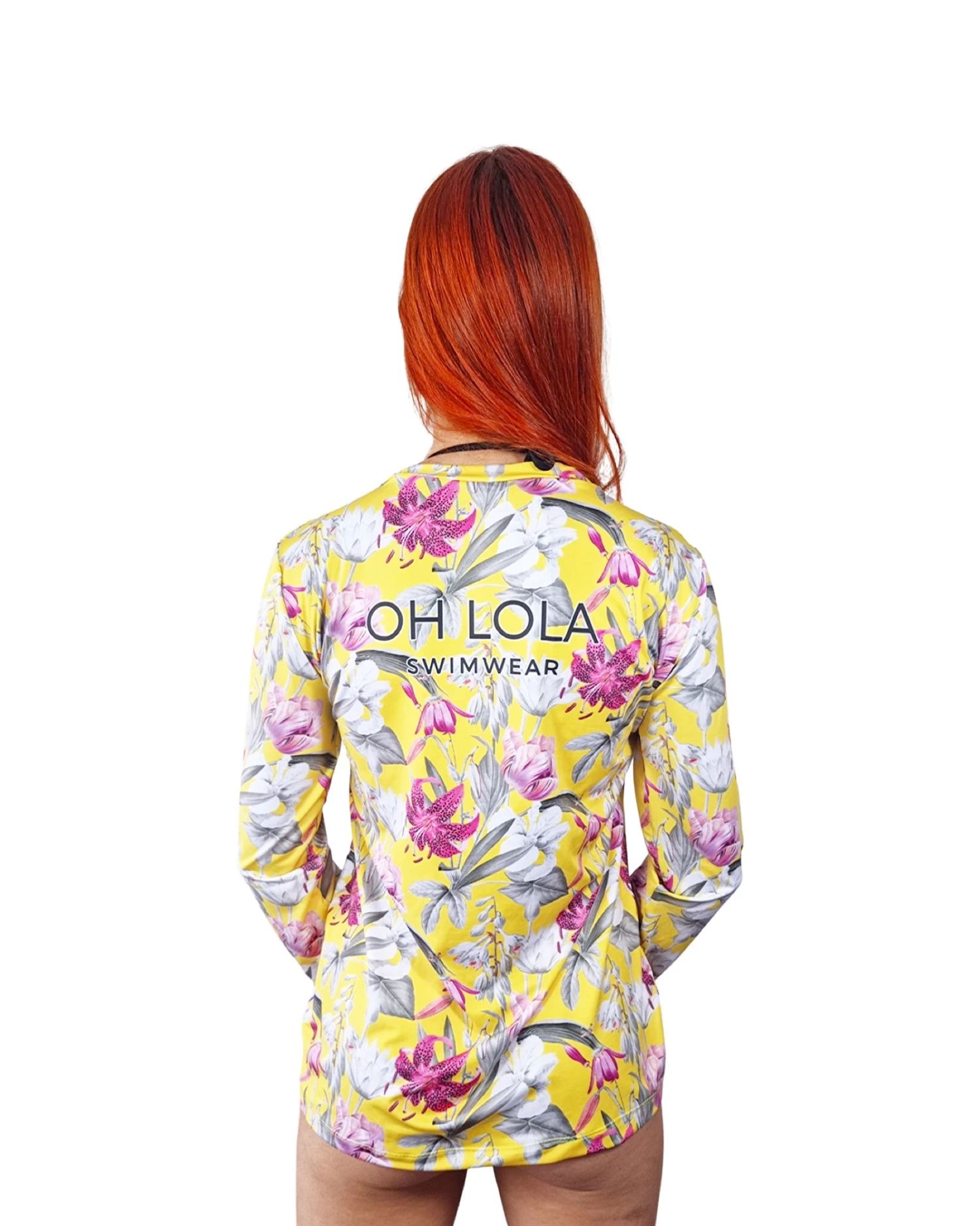 Enchanted Fishing Shirt – Yellow/Floral 4 Enchanted Fishing Shirt – Yellow/Floral - Image 2