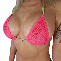 Temptation Pink String Bikini -Oh Lola Swimwear image 6487327 2022 04 01T102115.588